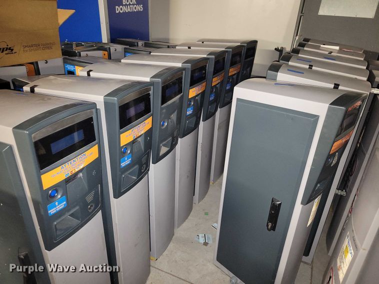 image for item DZ6527 (16) Amano parking garage ticket machines