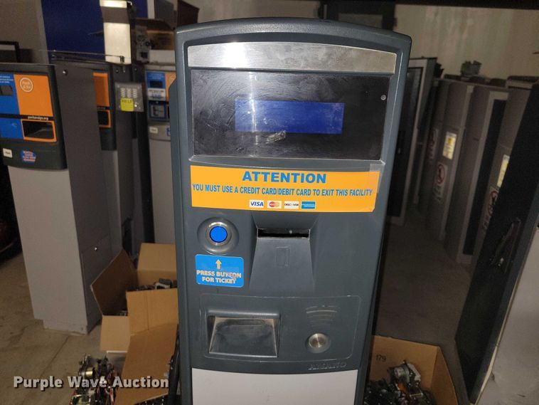 image for item DZ6527 (16) Amano parking garage ticket machines