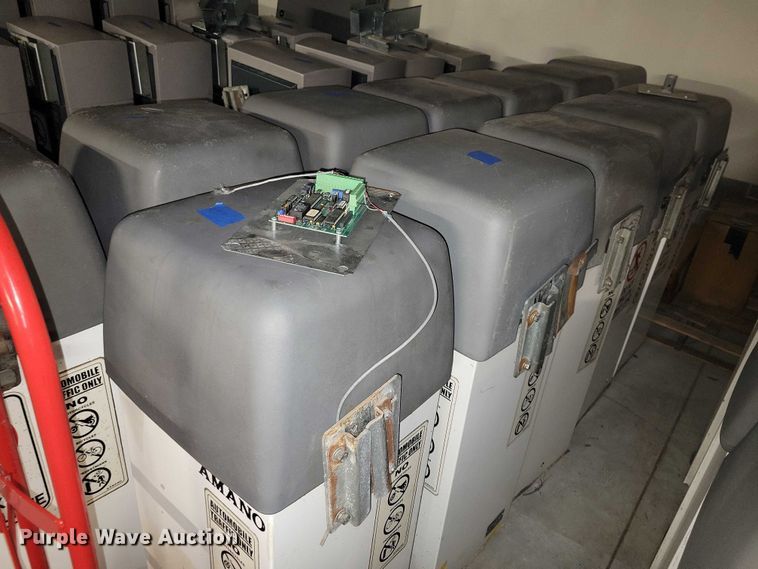 image for item DZ6529 (16) Amano parking garage gate machines