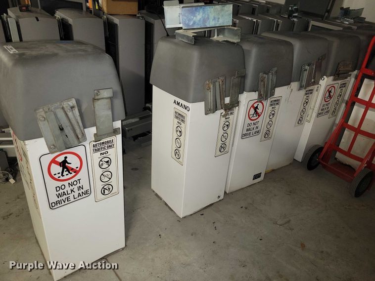 image for item DZ6529 (16) Amano parking garage gate machines