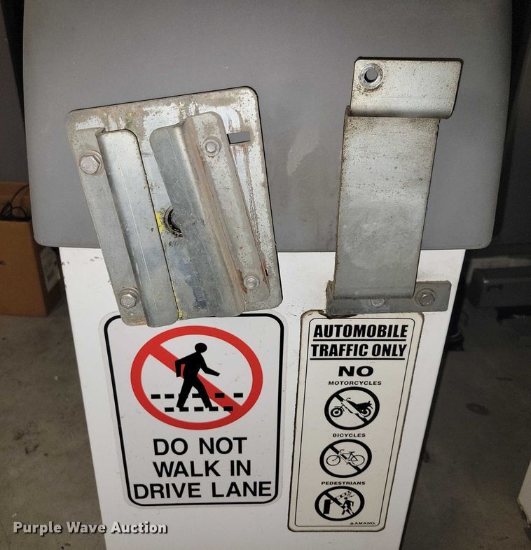 image for item DZ6529 (16) Amano parking garage gate machines