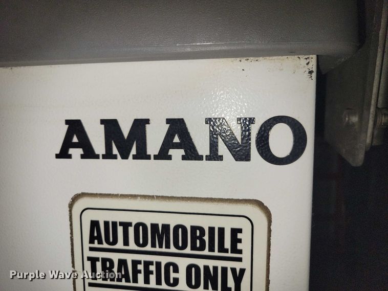 image for item DZ6529 (16) Amano parking garage gate machines
