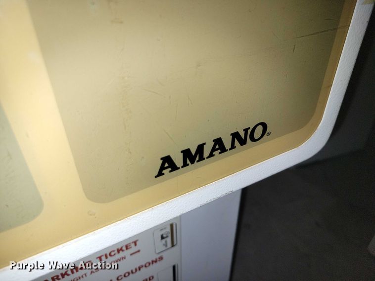 image for item DZ6531 Amano ExpressParc (4) parking garage ticket machines