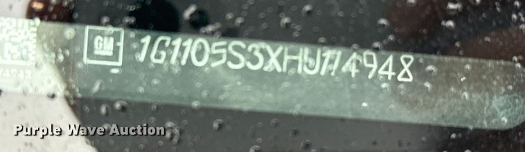 image for item DZ8944 2017 Chevrolet Impala 