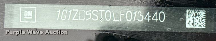 image for item DZ8947 2020 Chevrolet Malibu LT 