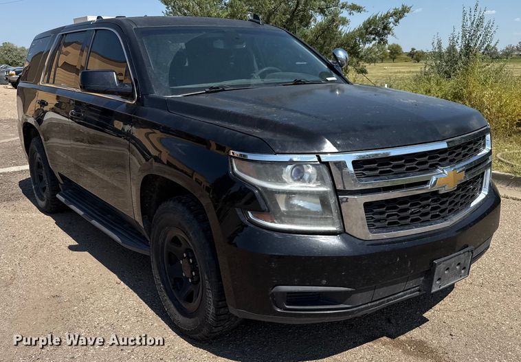 image for item DZ8969 2016 Chevrolet Tahoe Police SUV