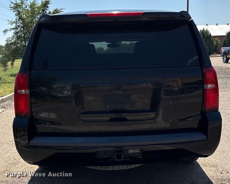 image for item DZ8969 2016 Chevrolet Tahoe Police SUV