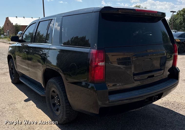 image for item DZ8969 2016 Chevrolet Tahoe Police SUV