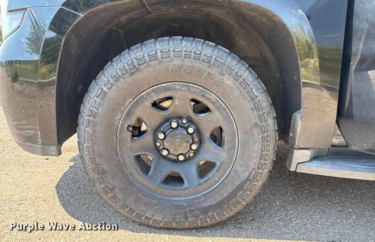 image for item DZ8969 2016 Chevrolet Tahoe Police SUV