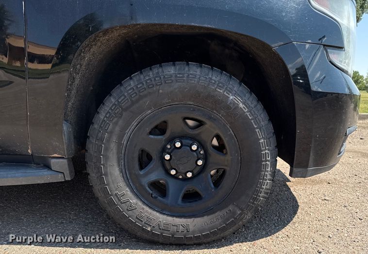 image for item DZ8969 2016 Chevrolet Tahoe Police SUV