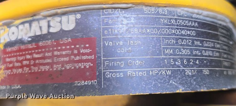 image for item EB1019 2000 Komatsu GD650A motor grader