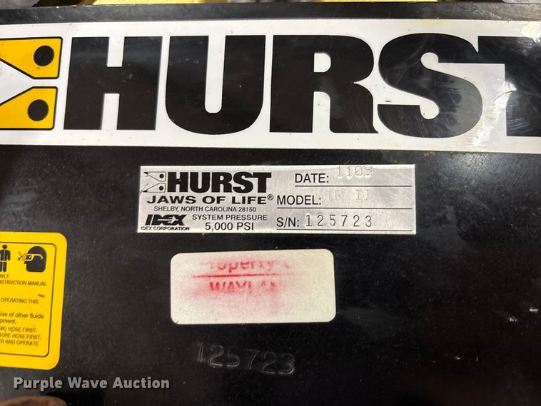 image for item EC4398 jaws of life rescue tools