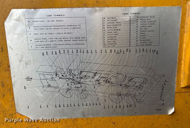 image for item EE3973 1974 Lima 450 TC crane