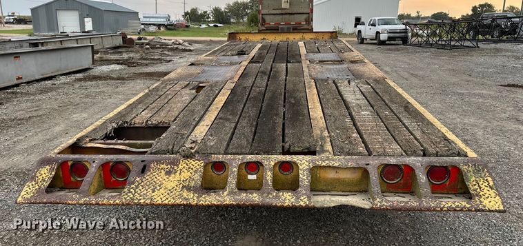 image for item EE3978 1996 Load King 202TT tilt deck equipment trailer