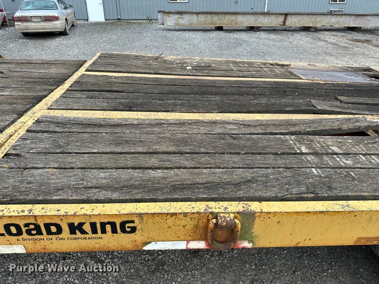 image for item EE3978 1996 Load King 202TT tilt deck equipment trailer