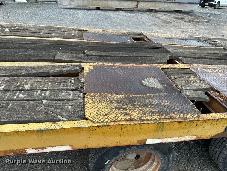 image for item EE3978 1996 Load King 202TT tilt deck equipment trailer