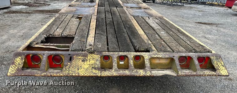 image for item EE3978 1996 Load King 202TT tilt deck equipment trailer