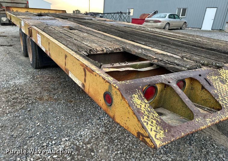 image for item EE3978 1996 Load King 202TT tilt deck equipment trailer