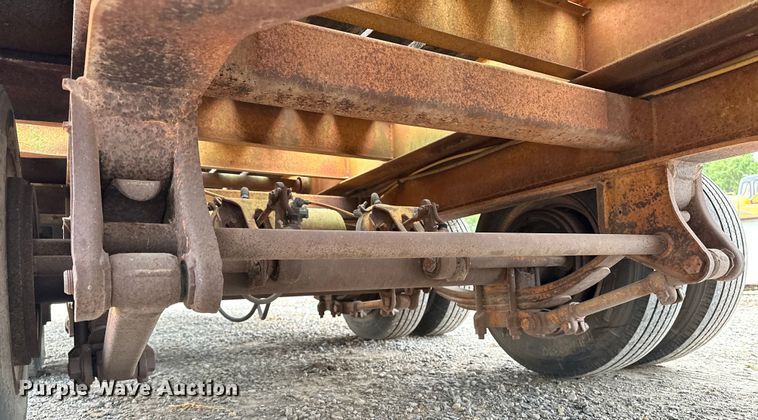 image for item EE3978 1996 Load King 202TT tilt deck equipment trailer