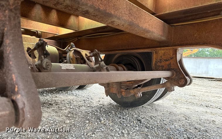 image for item EE3978 1996 Load King 202TT tilt deck equipment trailer