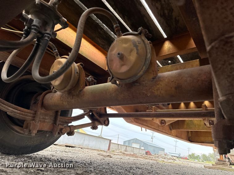 image for item EE3978 1996 Load King 202TT tilt deck equipment trailer