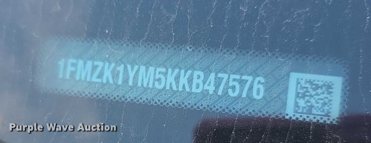 image for item EF3770 2019 Ford Transit 150 van