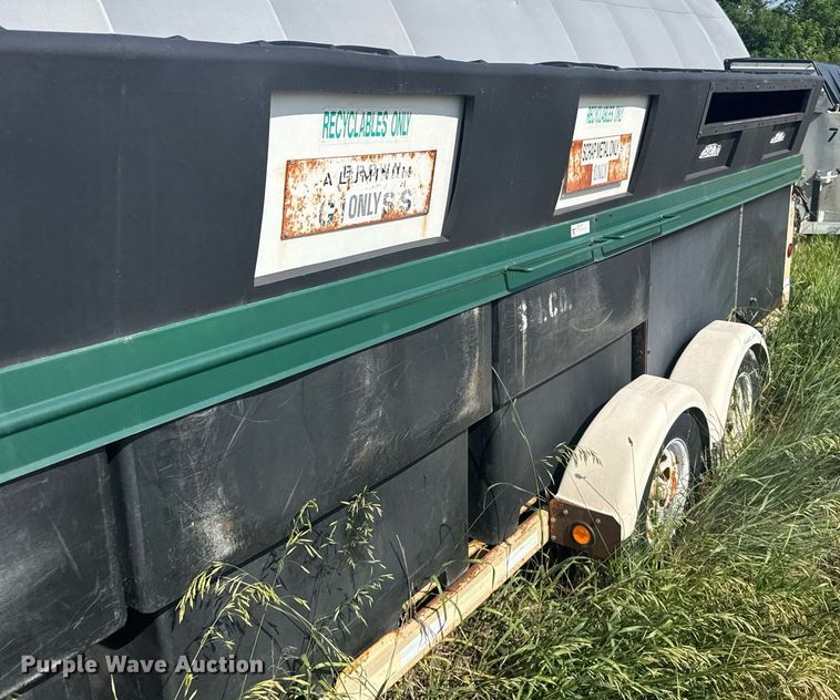 image for item EG6637 2001 AlleyCat RSWT-50 Recycling recycling trailer