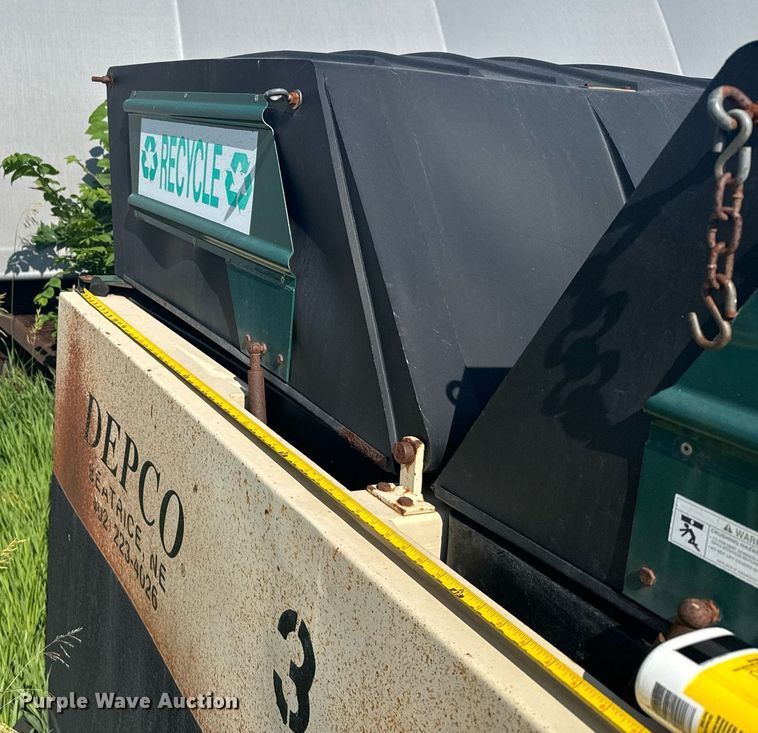 image for item EG6637 2001 AlleyCat RSWT-50 Recycling recycling trailer