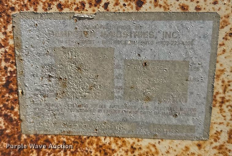 image for item EG6637 2001 AlleyCat RSWT-50 Recycling recycling trailer