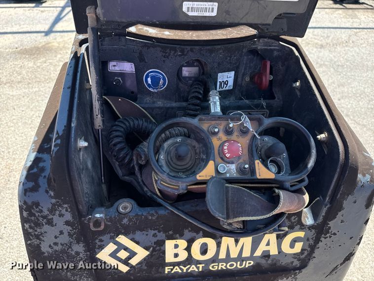 image for item EG8221 2016 Bomag BMP 8500 trench compactor