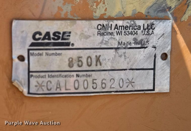 image for item EG8222 2007 Case 850K Series II dozer