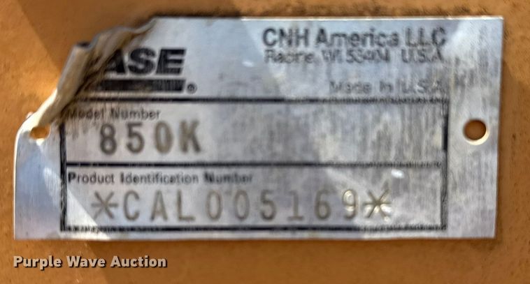 image for item EG8223 2006 Case 850K Series II dozer