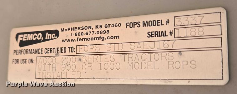 image for item EG8228 Massey Ferguson 243 tractor