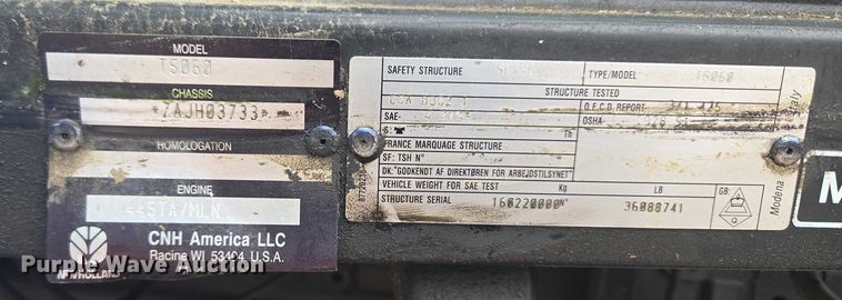 image for item EG8229 2010 New Holland T5060 MFWD tractor