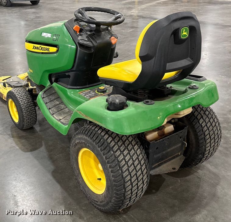image for item EJ7651 2009 John Deere X360 lawn mower