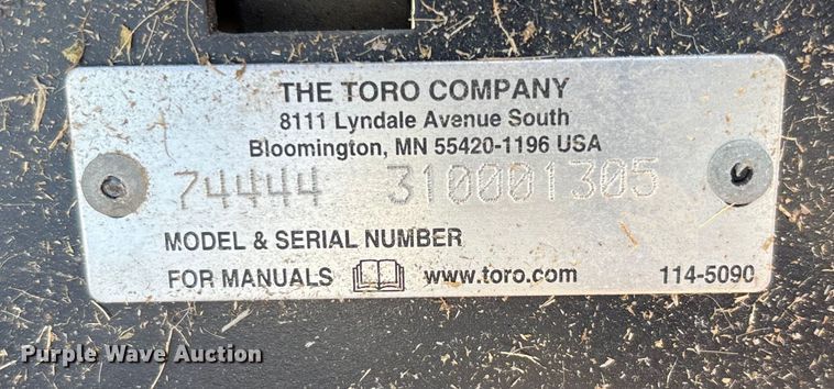 image for item EJ7652 Toro Z Master ZTR lawn mower