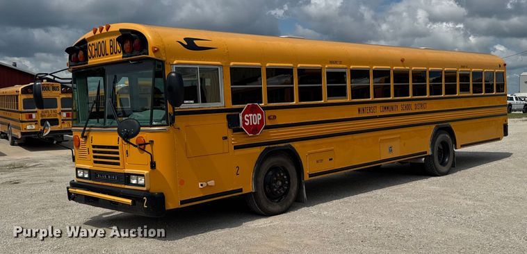 image for item EM2304 2013 Blue Bird All American school bus