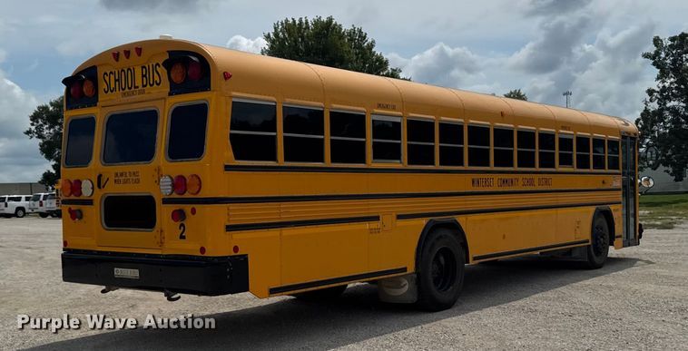image for item EM2304 2013 Blue Bird All American school bus