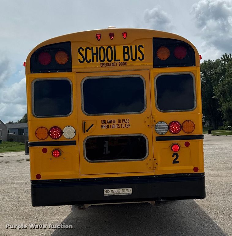 image for item EM2304 2013 Blue Bird All American school bus