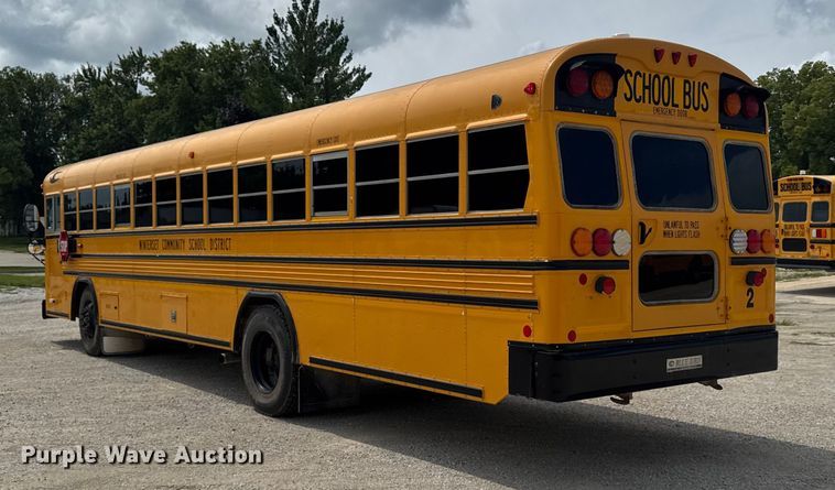 image for item EM2304 2013 Blue Bird All American school bus