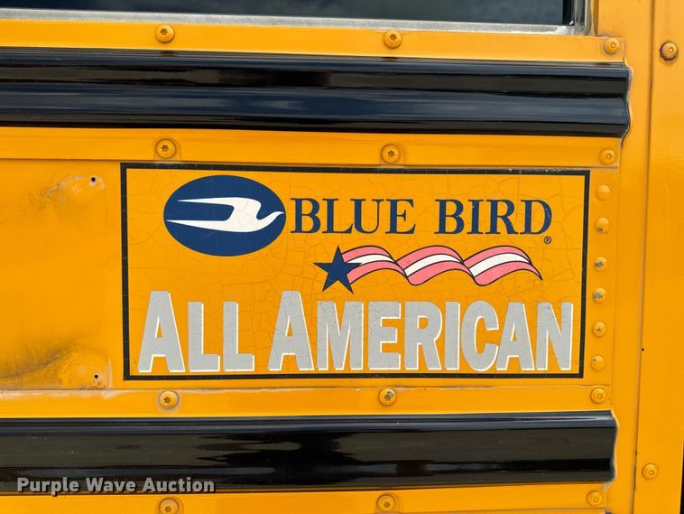 image for item EM2304 2013 Blue Bird All American school bus