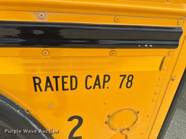 image for item EM2304 2013 Blue Bird All American school bus