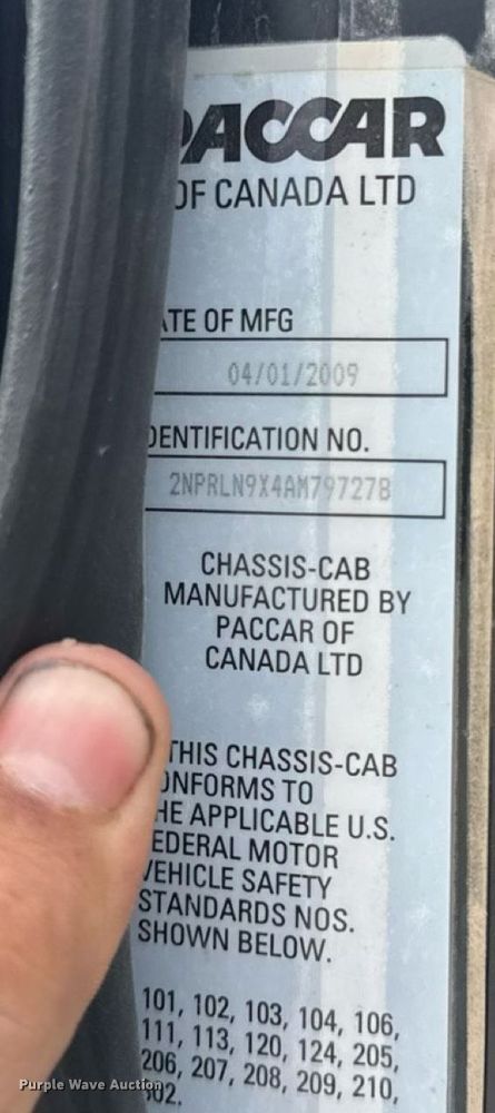 image for item EM2317 2010 Peterbilt 340 dump truck