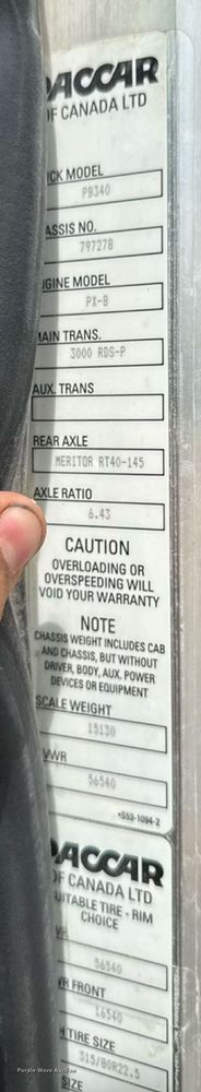 image for item EM2317 2010 Peterbilt 340 dump truck