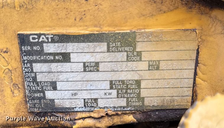 image for item EM2320 1992 Caterpillar IT28B wheel loader