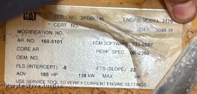 image for item EM2346 Caterpillar 140H motor grader