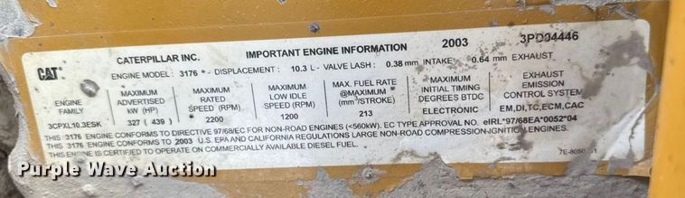 image for item EM2346 Caterpillar 140H motor grader