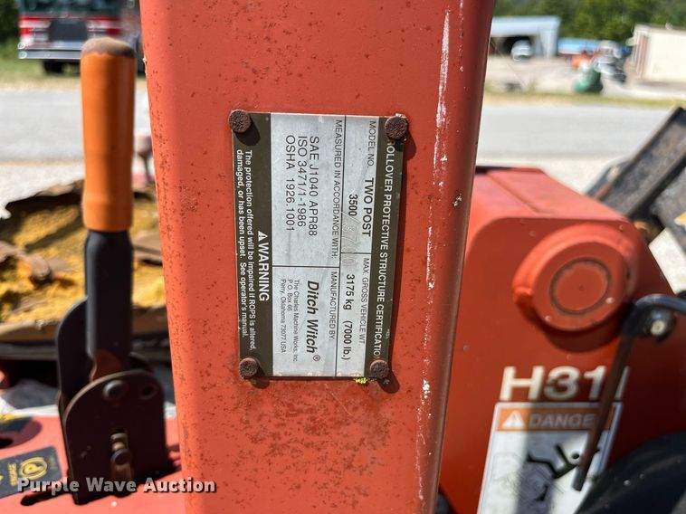 image for item EN5531 1998 Ditch Witch 3700DD trencher