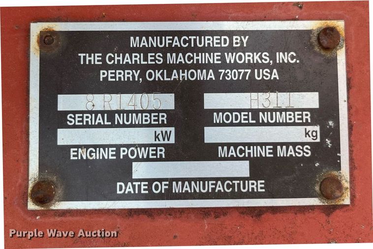 image for item EN5531 1998 Ditch Witch 3700DD trencher