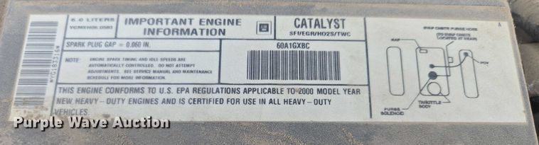 image for item EO1529 2000 Chevrolet Suburban 2500 LS  SUV